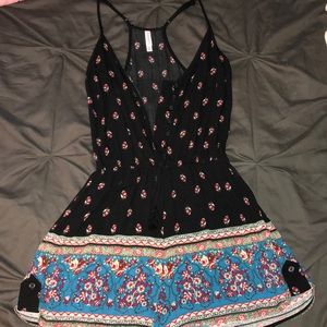 Xhilaration Floral Romper